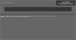 Desktop Screenshot of customerstreet.com